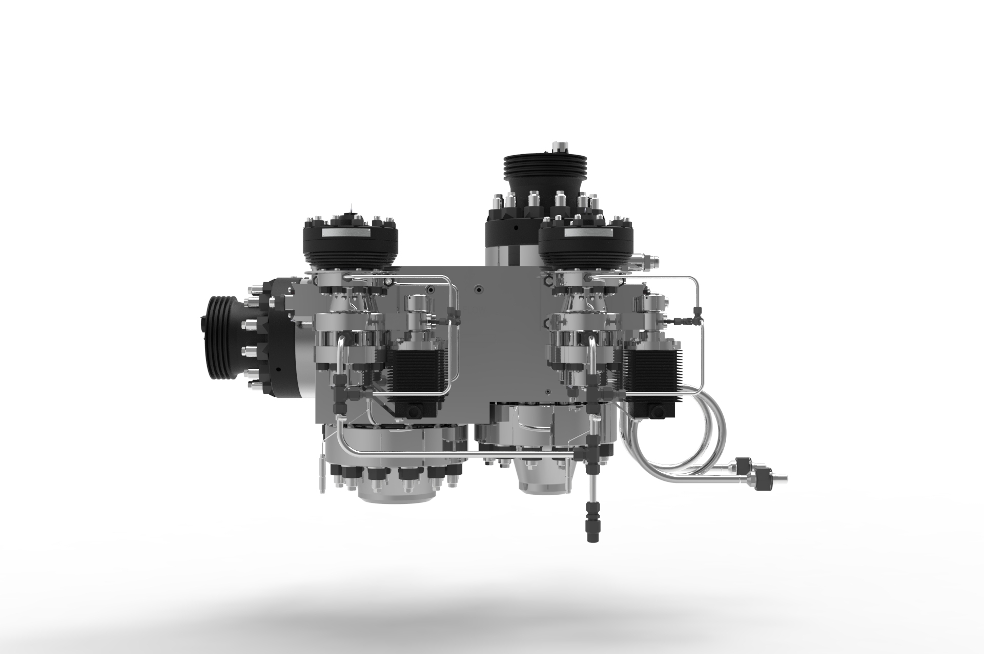 Front view of a SEBIM CTSV 3000 Compact Tandem Safety Valves manufactured by Trillium Flow Technologies