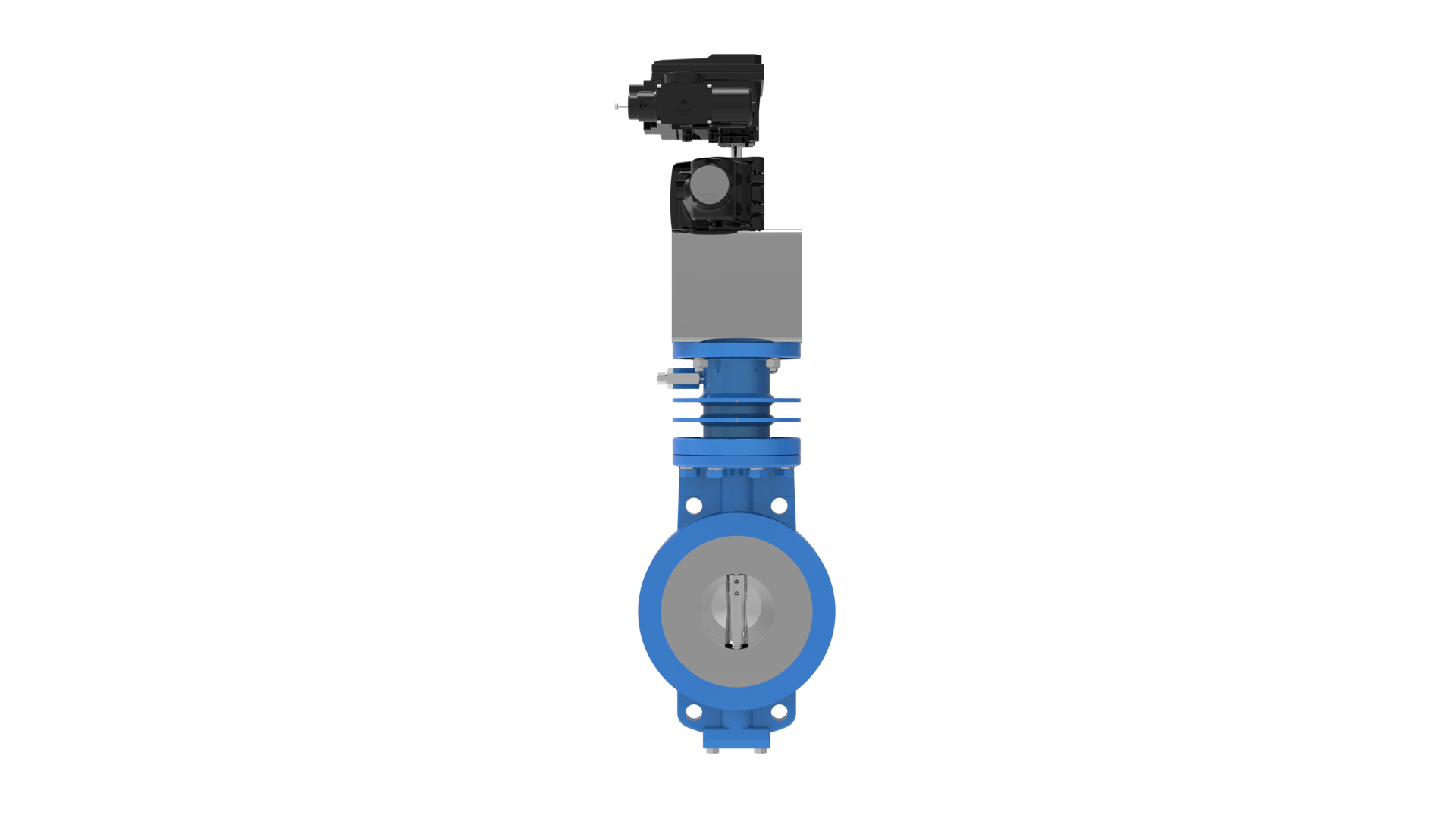 BATLEY VALVE® BV 32000 REFRACTORY LINED front view