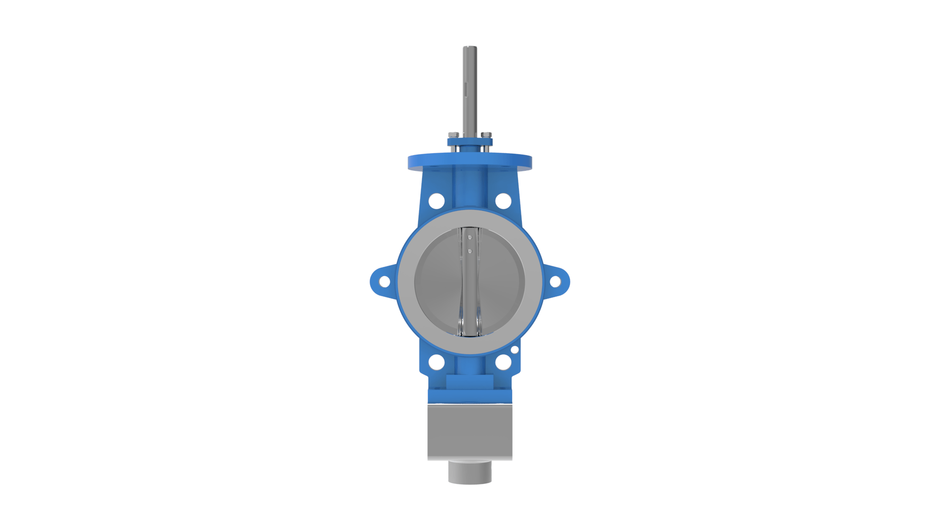 BATLEY VALVE® BV 34000 VULCANISED RUBBER LINED face view (2)