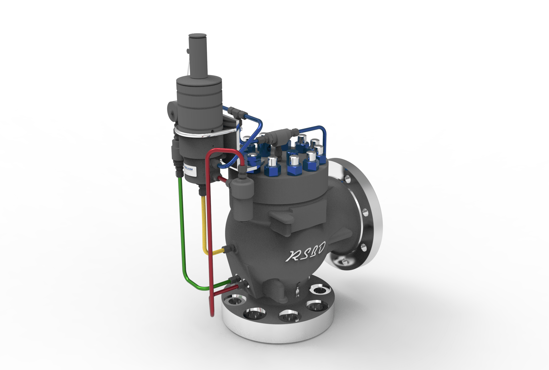 Sarasin 78 Series Pilot Operated Pressure Relief Valve 6