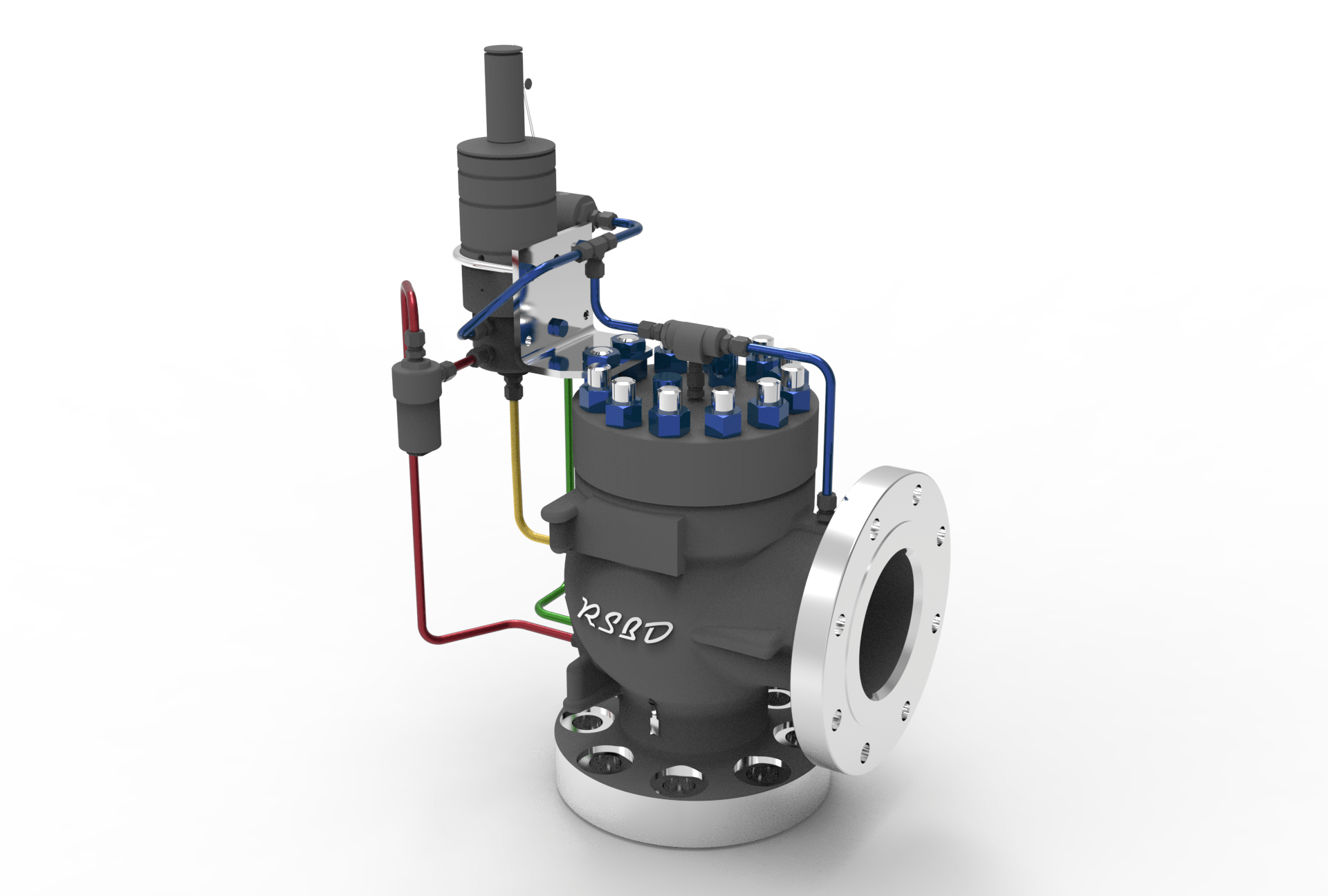 Sarasin 78 Series Pilot Operated Pressure Relief Valve 7