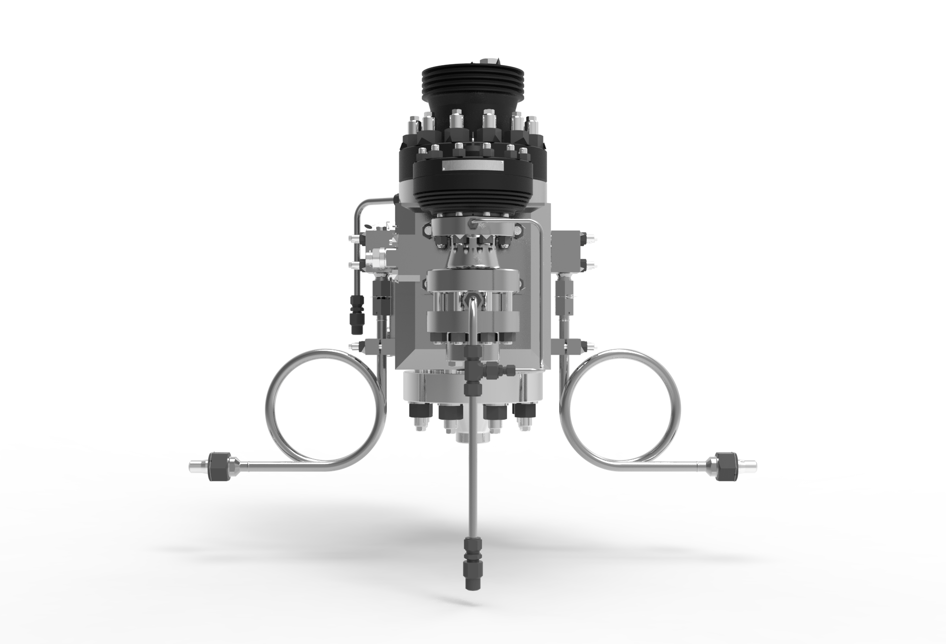 Front view of a SEBIM CSSV 3000 Compact Single Safety Valve manufactured by Trillium Flow Technologies