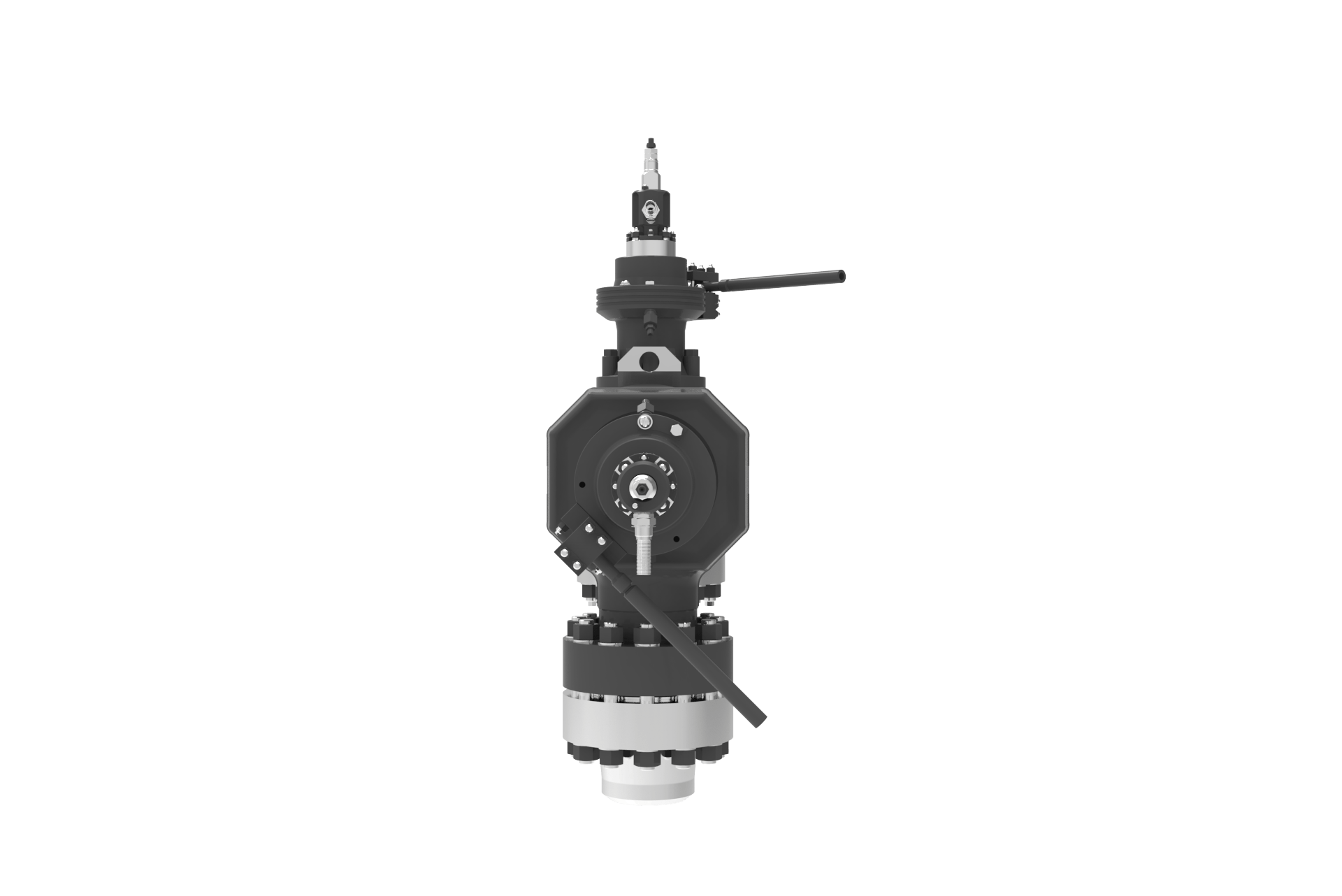 Right side view of a SEBIM PRG 2000 POSV Tandem Safety Valve manufactured by Trillium Flow Technologies