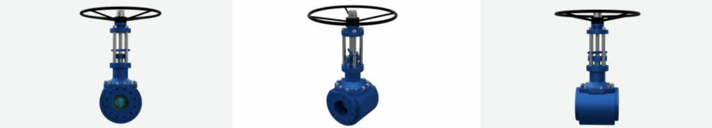 Trillium Flow Technologies Red Point Rising Stem Ball Valve Trio Launch Image